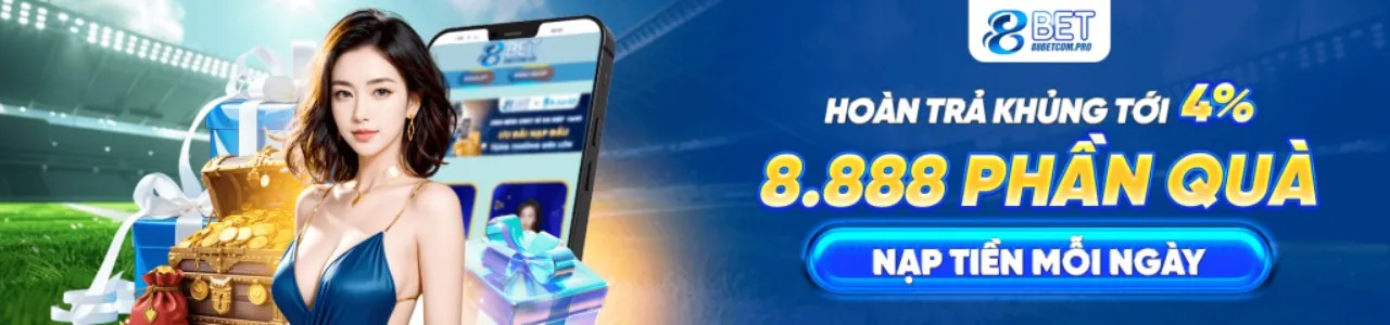 Hình ảnh banner ưu đãi đăng ký New8 tặng 188K